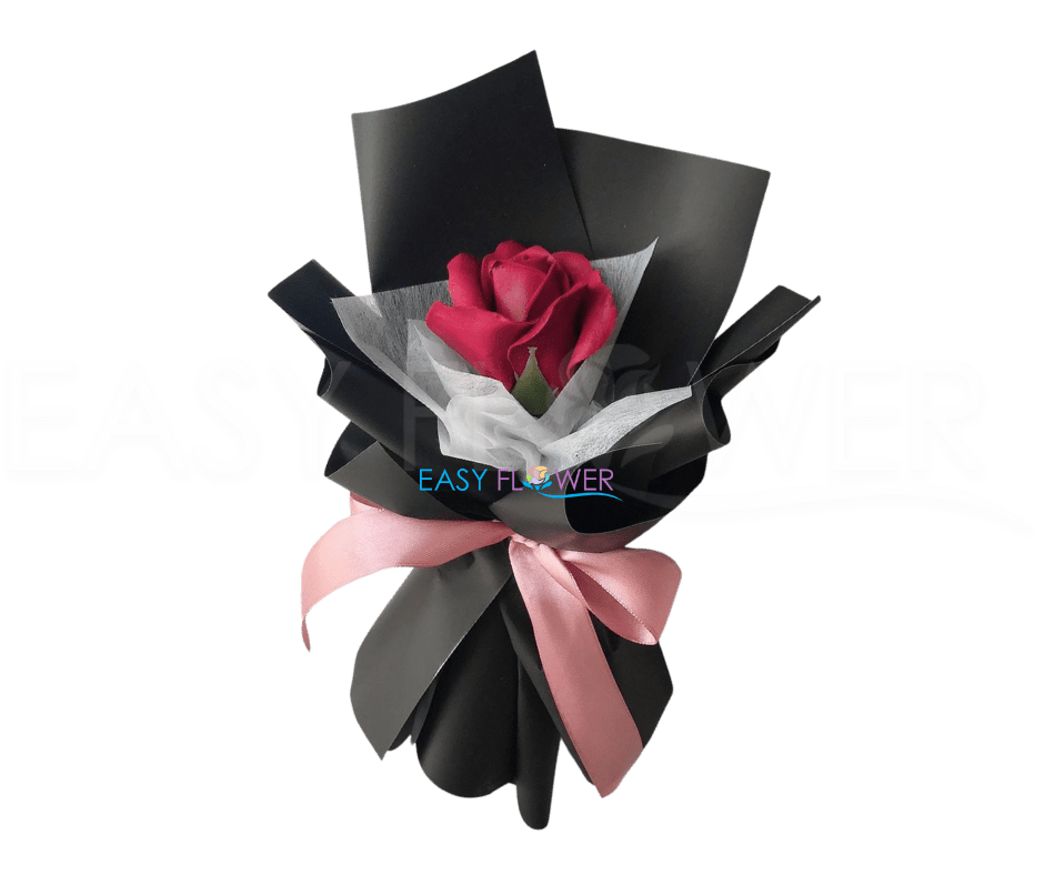 Condolence Flower Johor Bahru Hand Bouquet Single Stalk Carnation Bouquet